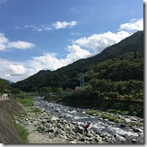 道の駅同市からの風景