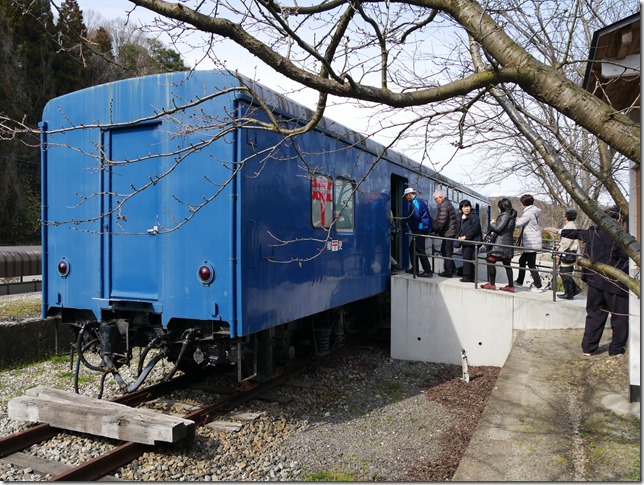 鉄道郵便車「オユ10」