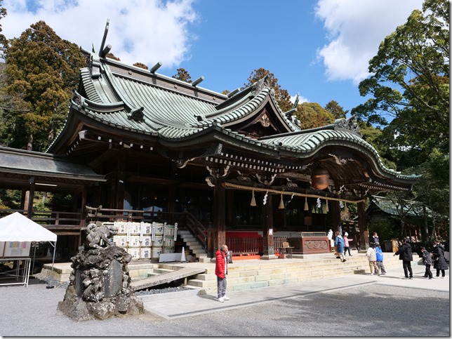 筑波山神社拝殿