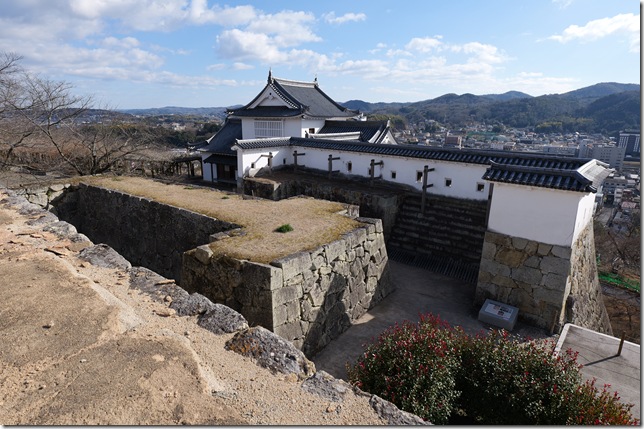 備中櫓・五番門跡・六番門跡