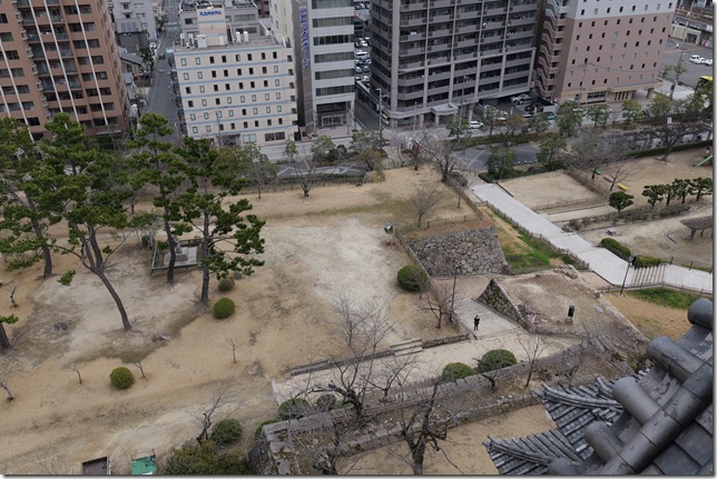 天守より