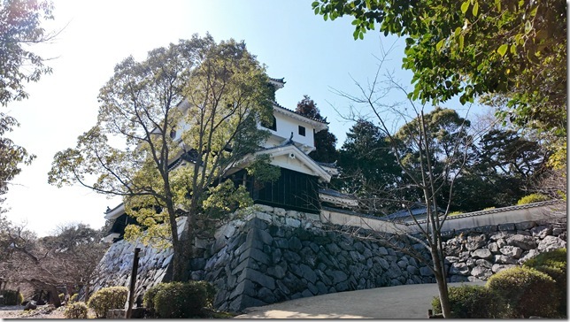 本丸内桝形虎口