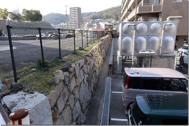 鍛冶曲輪跡石垣
