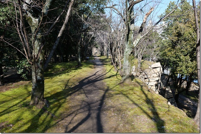 本丸上段北面二重櫓跡