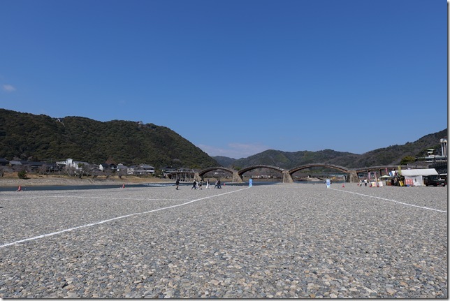 錦帯橋下河原駐車場