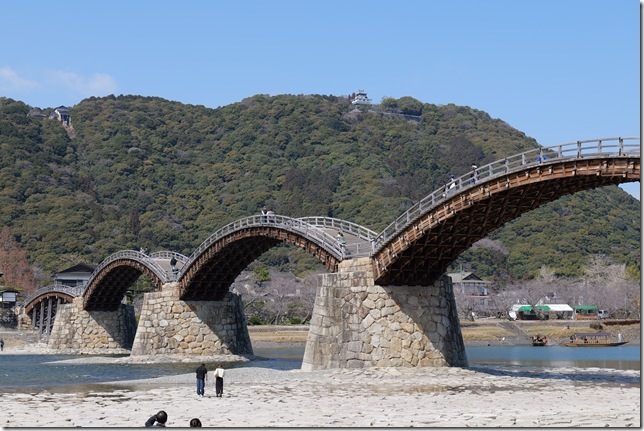 錦帯橋と岩国城