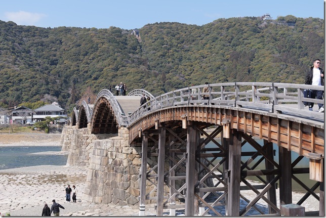 錦帯橋と岩国城
