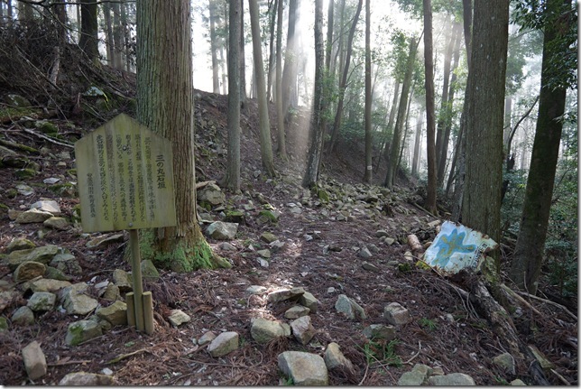 三の丸石垣跡