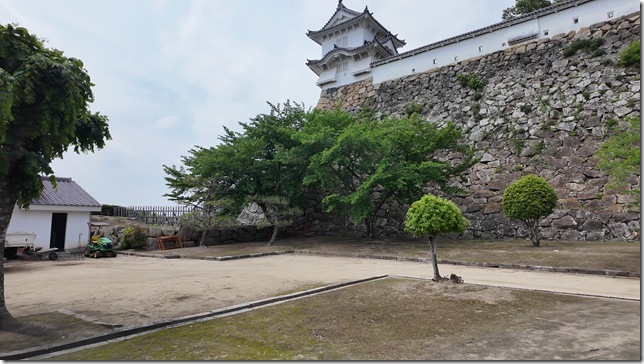 ワの櫓と鷺山口門跡