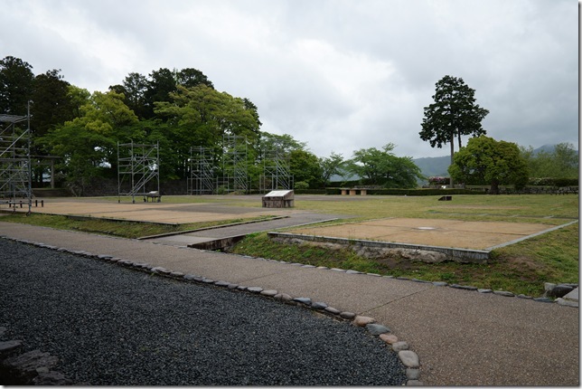 二の丸御殿跡