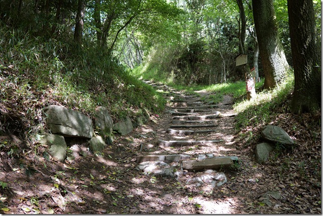 石垣31（左）石垣30（右）と虎口
