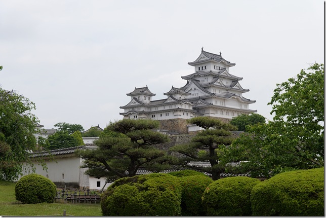 西の丸からの天守