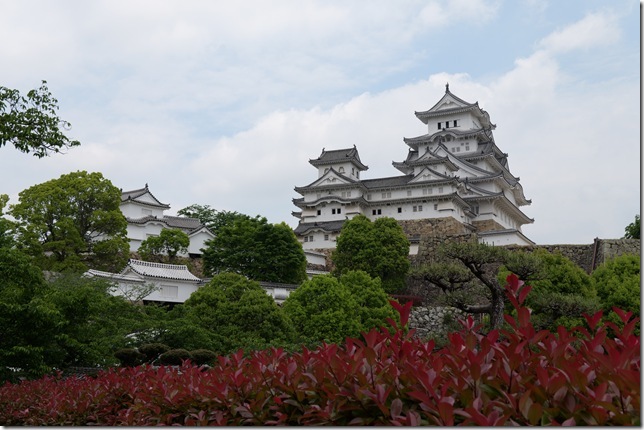 西の丸北門跡下より