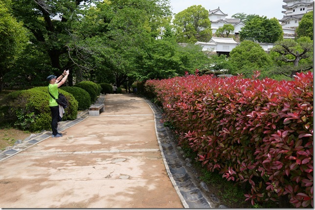 西の丸北門跡下