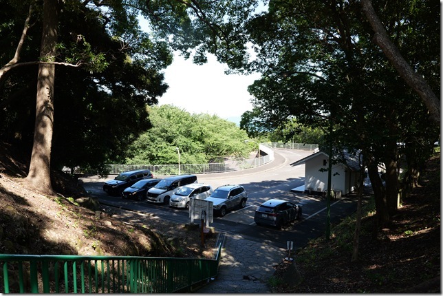 洲本城跡駐車場