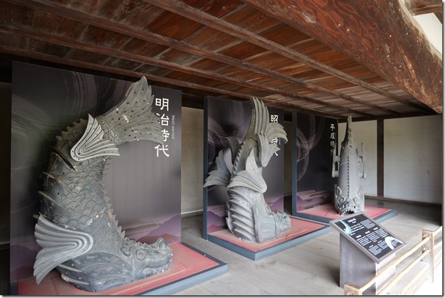 大天守の鯱