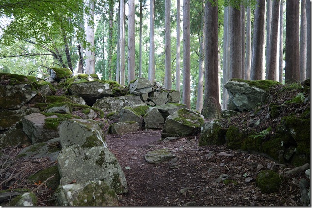 搦手枡形虎口・搦手門跡