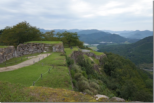 二の丸から三の丸・北千畳方面