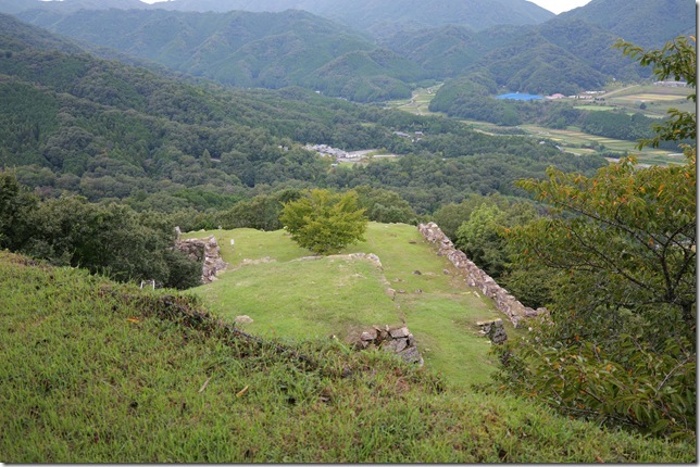 本丸から花屋敷