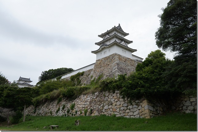 坤櫓、本丸土塀、巽櫓