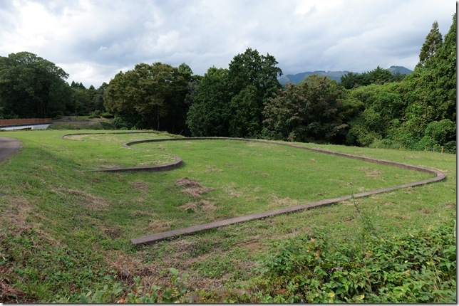 空堀跡と竪堀跡
