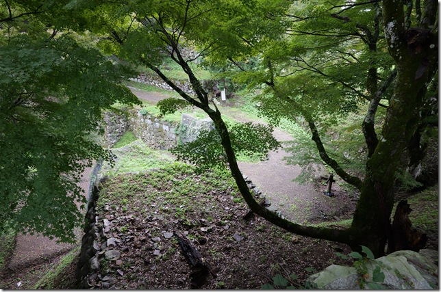 三段櫓跡（中・下段）