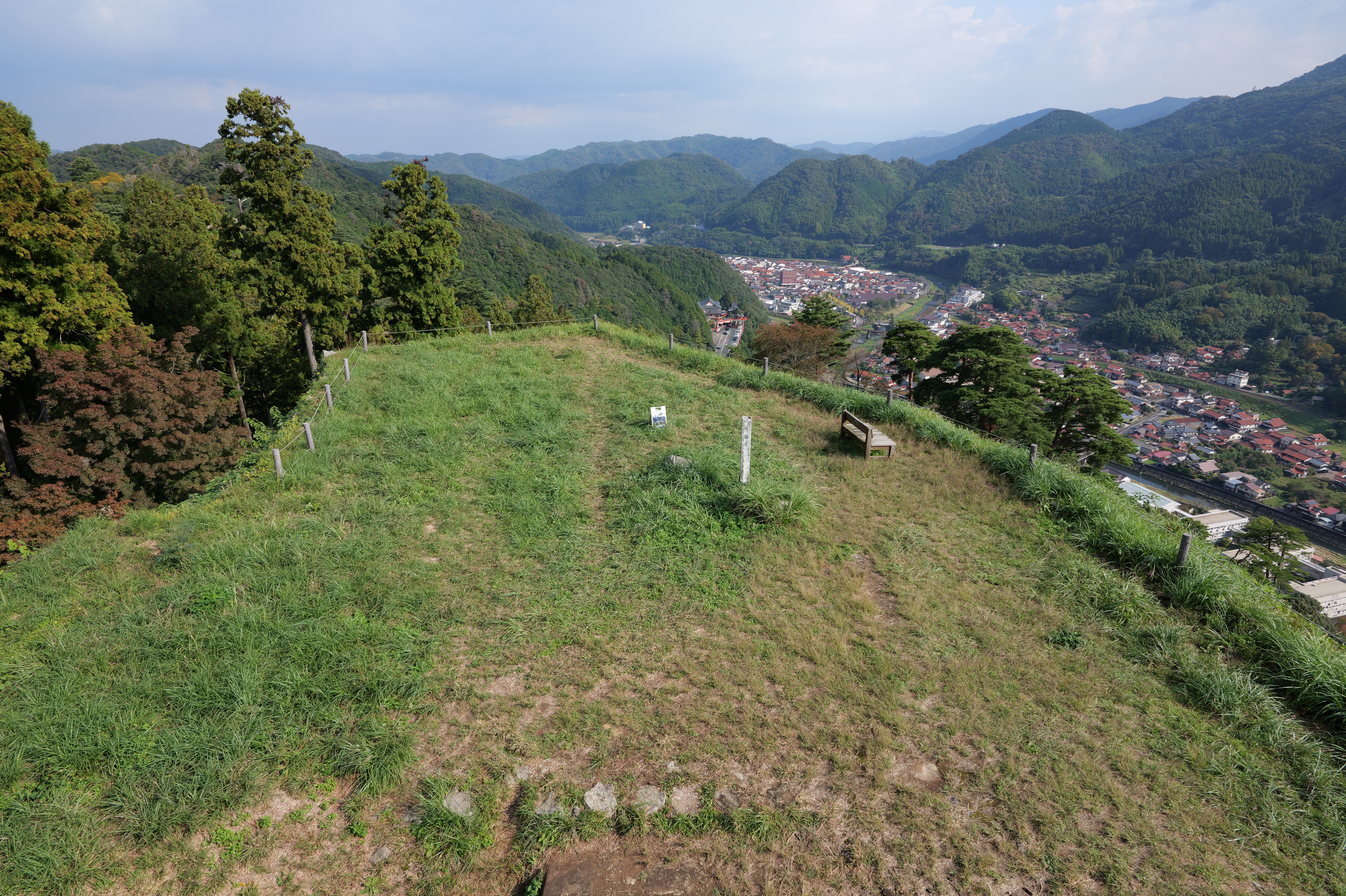 三十間台からみた太鼓丸