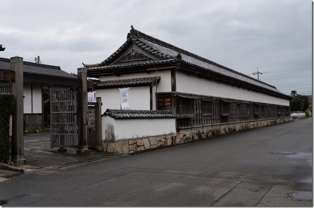 旧厚狭毛利家萩屋敷長屋