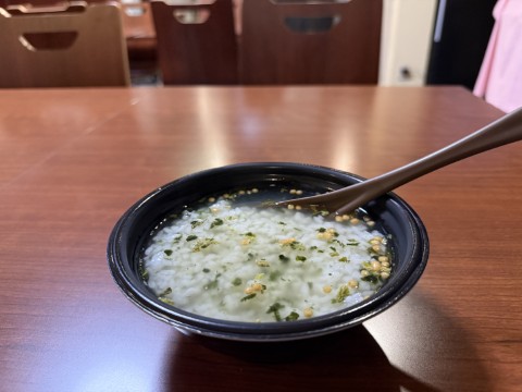 夜食お茶漬けサービス