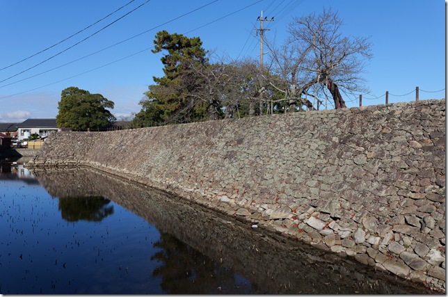 本丸南側石垣（西側）
