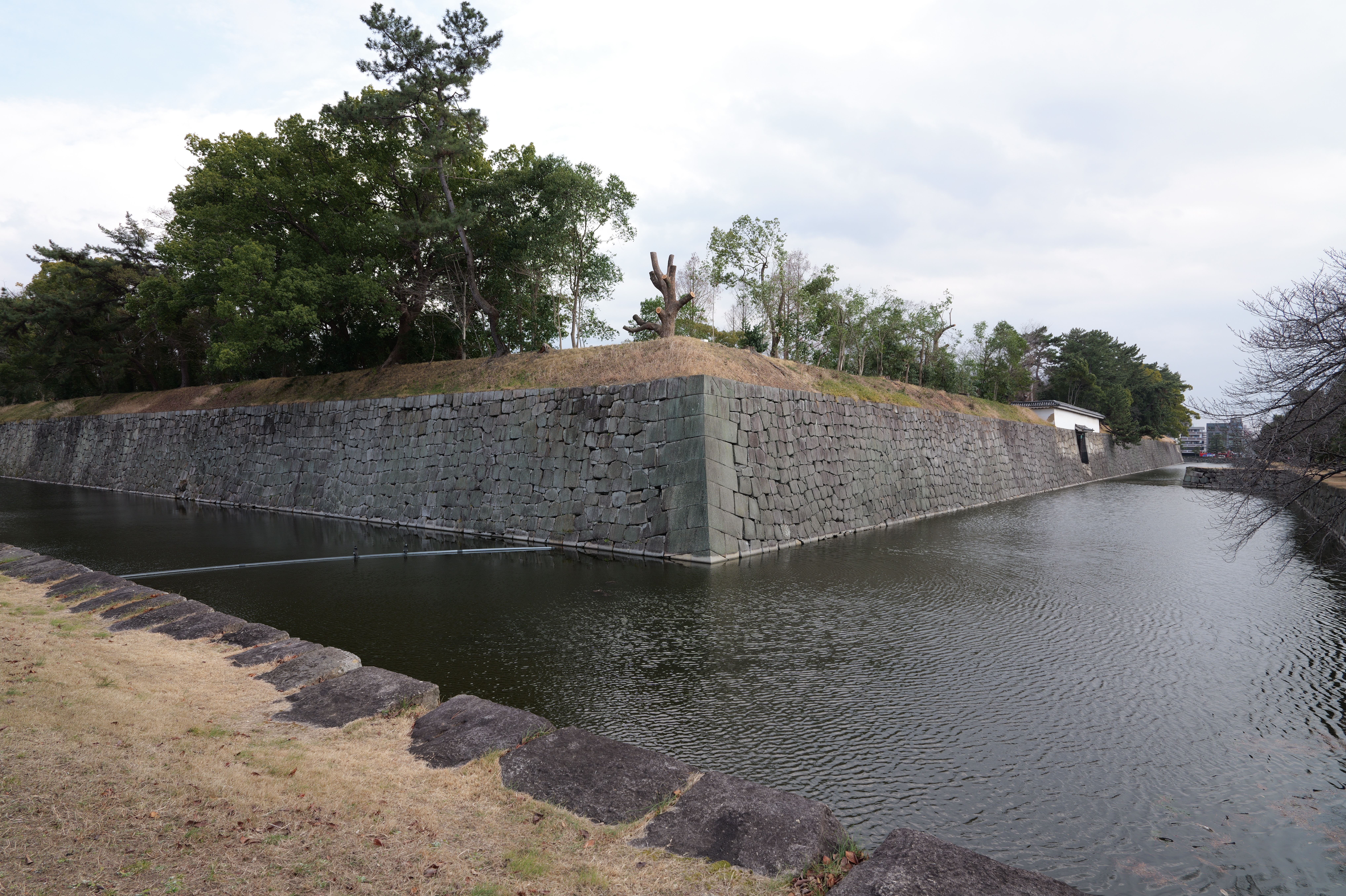 外堀（北西隅）