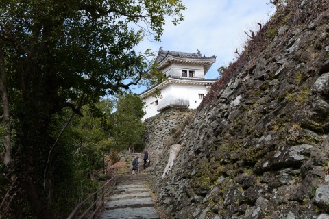 新裏坂と二の門櫓