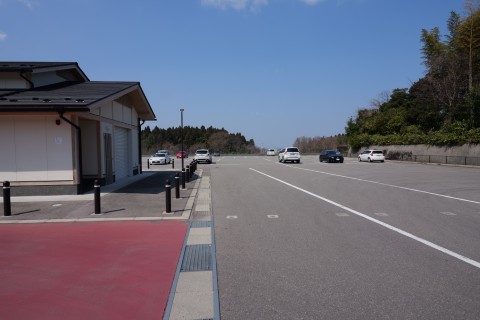 七尾城登山口駐車場