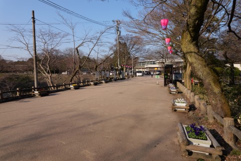 明丸と三の丸間の土橋