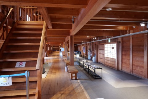 五十間長屋（一階・橋爪門続櫓方向）