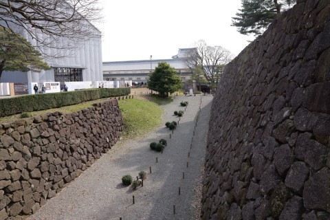 空堀（本丸附段-二ノ丸）