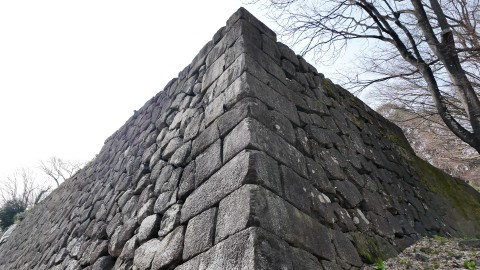 戌亥櫓石垣