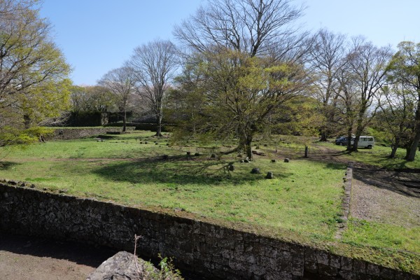 普請方からの中川民部屋敷跡