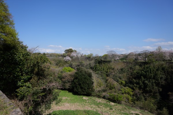 中川覚左衛門屋敷跡からの絶景