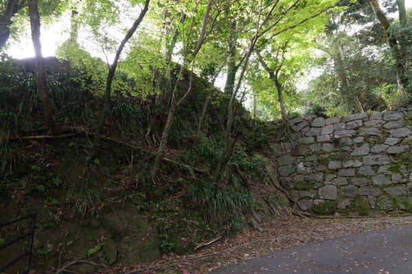 三階櫓石垣と吹上坂の石垣