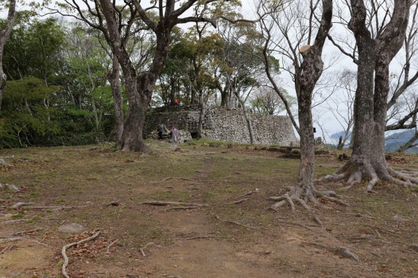二の丸からの本丸