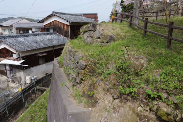 今橋門脇櫓石垣