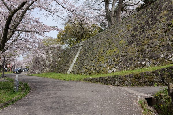 二の丸居館北石垣
