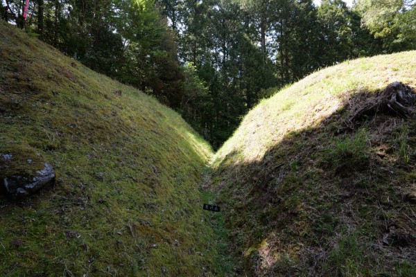 二重堀切（南側）薬研堀