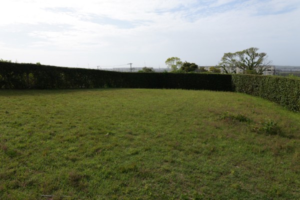 本丸南斜面中段