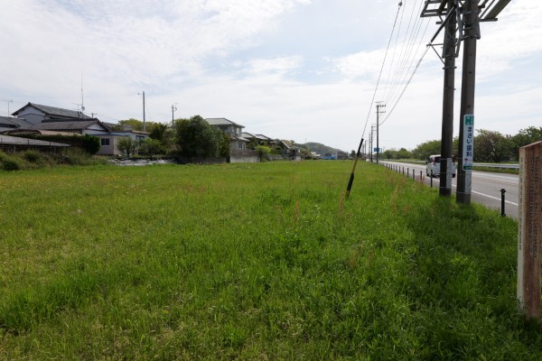 中土居道跡と南外堀跡