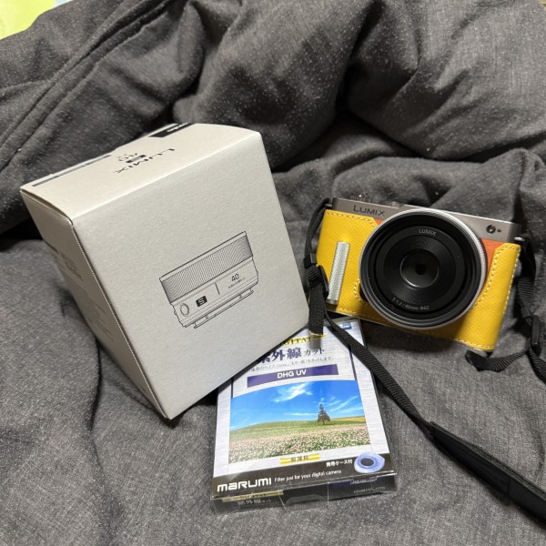 S9に40mmF2とケース装着