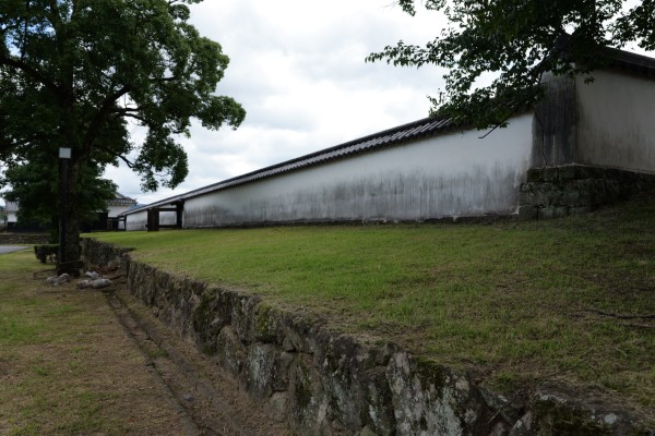 多門櫓北側長塀