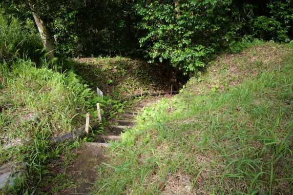 本丸枡形虎口