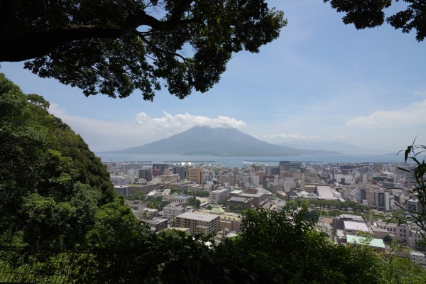 城山展望台から